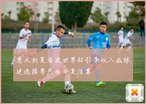 意大利复活进世界杯引争议八成球迷选择尊严而非复活赛